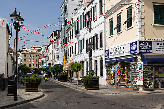 直布罗陀街景图片