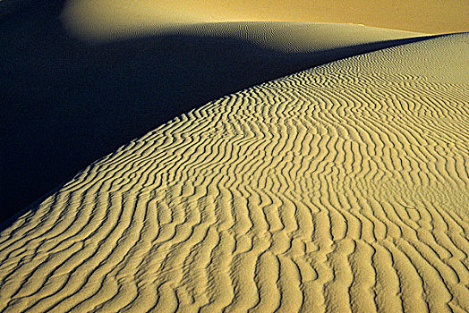 沙子,排列,阿尔及利亚,撒哈拉沙漠