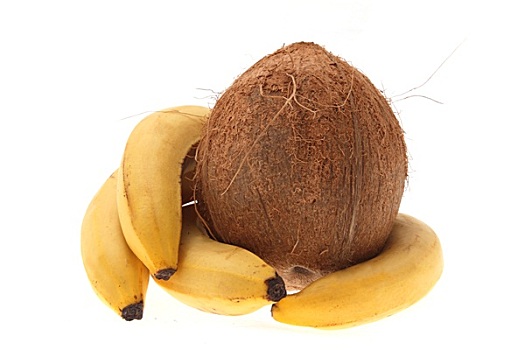 椰子,香蕉