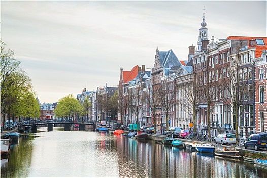 俯视,阿姆斯特丹,荷兰
