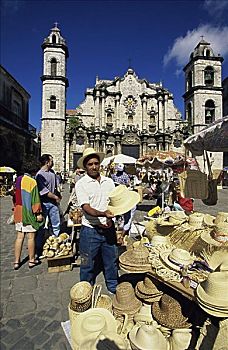大教堂广场,哈瓦那,古巴