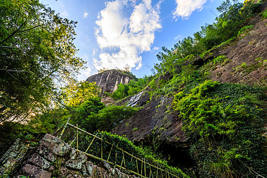 中国福建武夷山大红袍景区