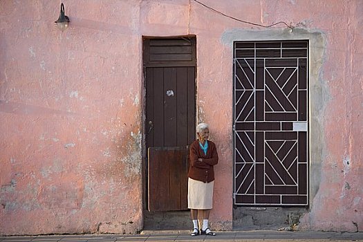 街景,卡马圭,古巴