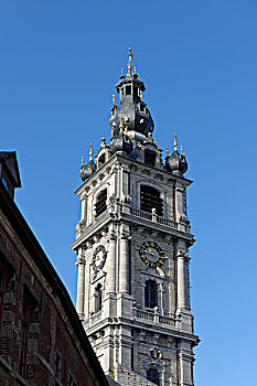 钟楼,世界遗产,埃诺省,省,瓦龙,比利时,欧洲