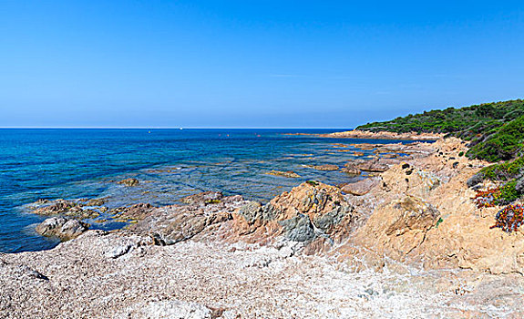 海边风景,空,野外,海滩,科西嘉岛,岛屿