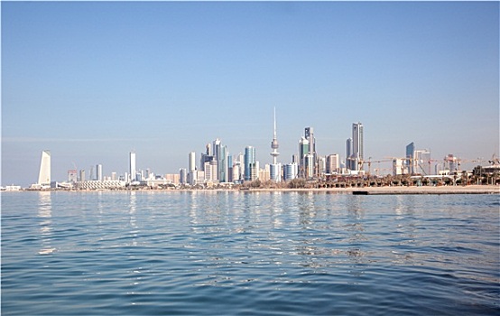 天际线,科威特城,中东
