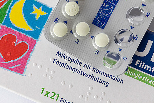 避药药,避孕,药物,药片,包装,德国,欧洲