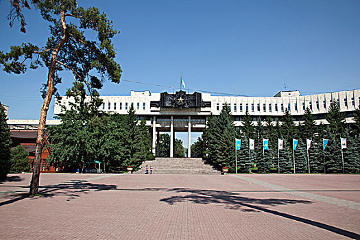 政府建筑,阿拉木图,哈萨克斯坦