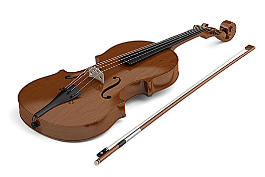 褐色,小提琴,乐弓,隔绝