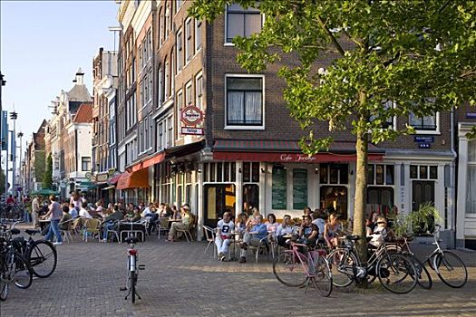 餐馆,市场,阿姆斯特丹,荷兰,欧洲
