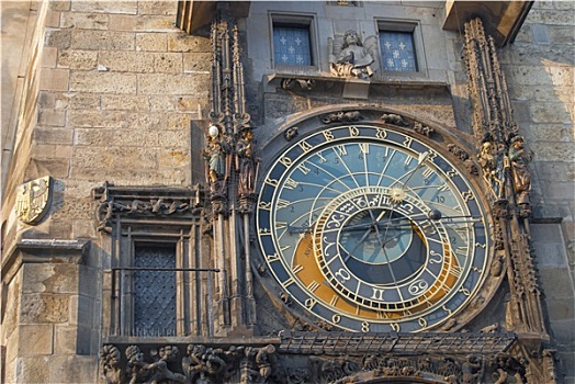 布拉格,捷克共和国,天文钟