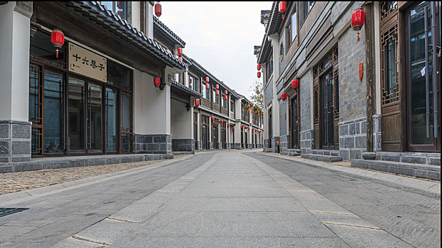 江南古镇民居,南京市老门东历史文化街区长乐渡民居