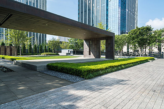 金融中心广场,现代城市建筑