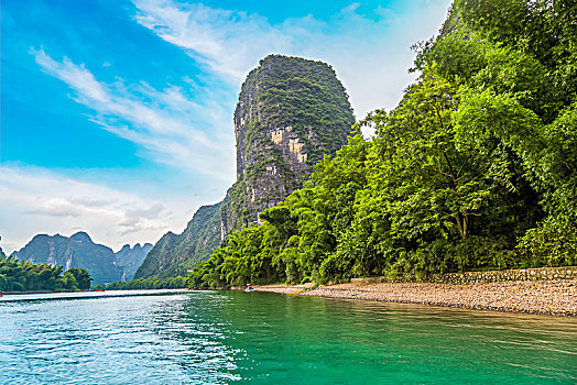 桂林阳朔漓江山水风光