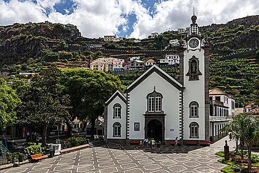 教堂,便当,马德拉岛,葡萄牙,欧洲