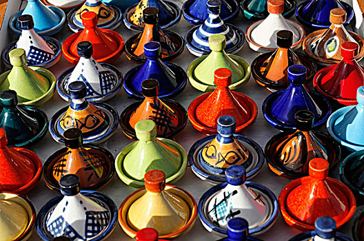 传统,塔津,纪念品,市场货摊,摩洛哥,非洲