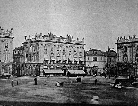一个,斯坦尼斯瓦夫广场,法国,历史,照片