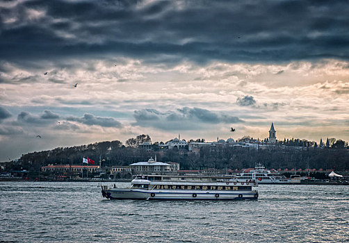 土耳其,伊斯坦布尔,港口城市