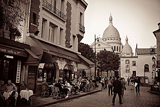 巴黎,法国,五月,城市街道,风景,人口,2米,首都,城市