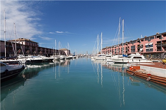 码头,热那亚,意大利