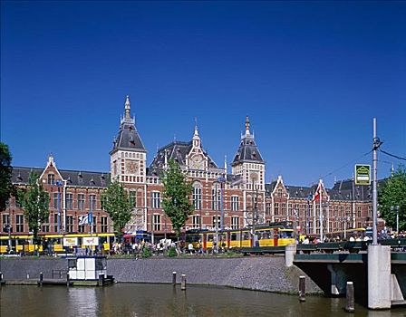 中央车站,阿姆斯特丹,荷兰