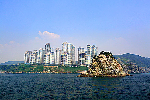 韩国,釜山,岛屿