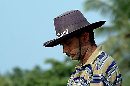 头像,特色,斯里兰卡,渔民,七月,2005年