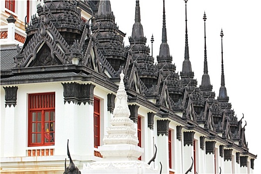 铁,庙宇,寺院,曼谷,泰国