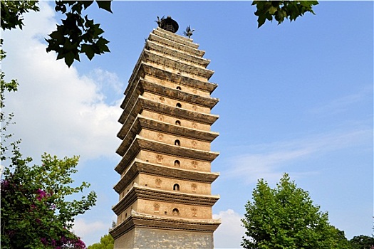 佛教,東方,塔,昆明,四川,中國