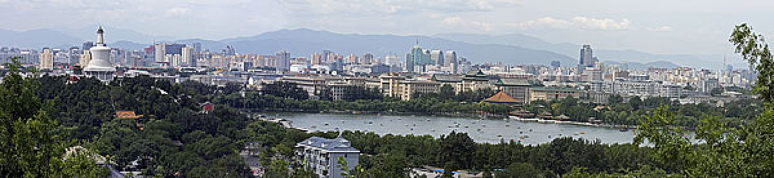 北京北海公园全景