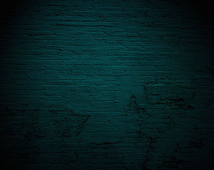 暗色,破损,墙壁,绿色,蓝色