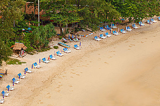 热带沙滩,早晨,退潮,泰国,普吉岛