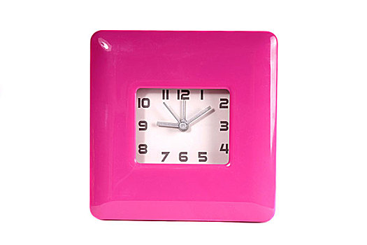 粉色,钟表