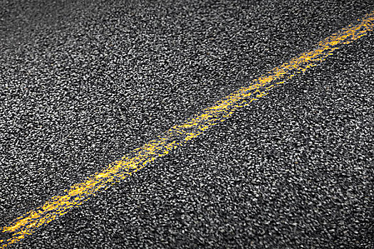 沥青,道路,黄色,坚实,线条,运输,背景,纹理