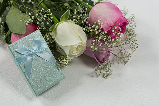 花束,礼物,白色背景,背景