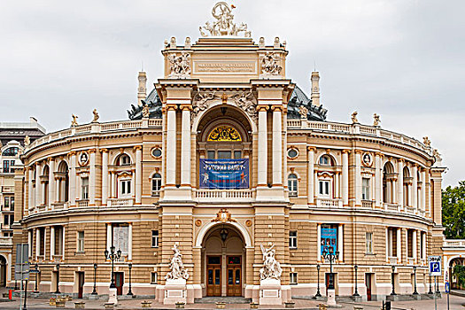 敖德萨,剧院,芭蕾舞,乌克兰