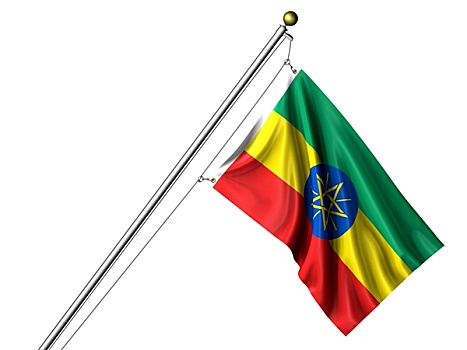 隔绝,埃塞俄比亚,旗帜