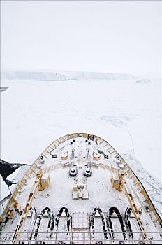 船首,俄罗斯,破冰船,南极