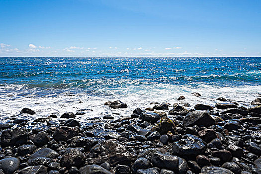 火山岩,岩石海岸,特内里费岛,加纳利群岛,西班牙