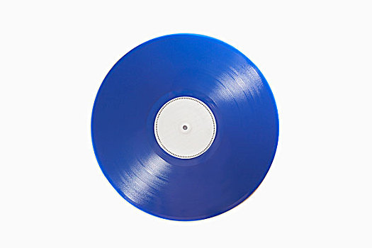 特写,蓝色,唱片,白色背景,背景