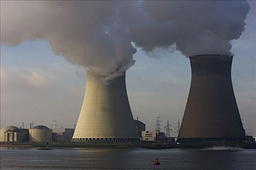 核能,冷却塔,比利时