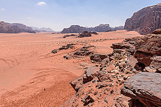 岩石构造,荒芜,荒野,南方,约旦
