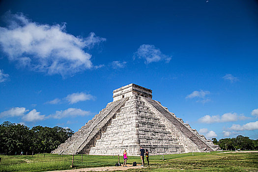 墨西哥,奇琴伊察,金字塔