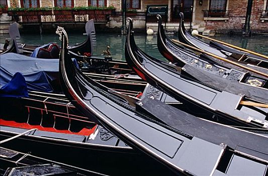 小船,威尼斯,威尼托,意大利