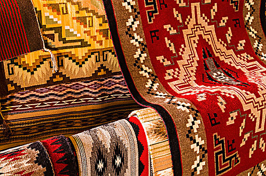 纳瓦霍,地毯,商贸,柱子,国家,古迹,亚利桑那,美国