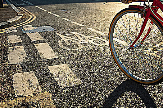 道路,自行车道,自行车