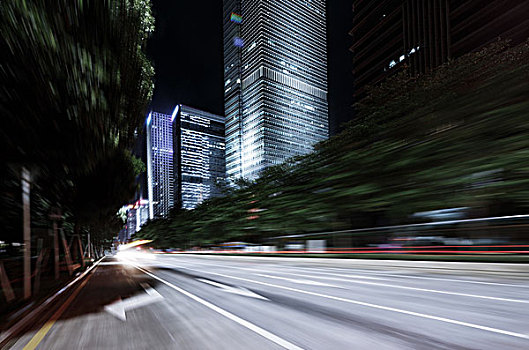 夜景,街道,公园