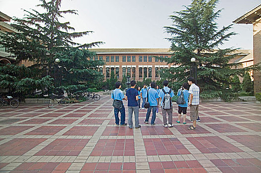 北京清华大学校园风光