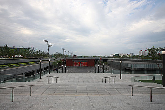 奥运中心区－御道宫门