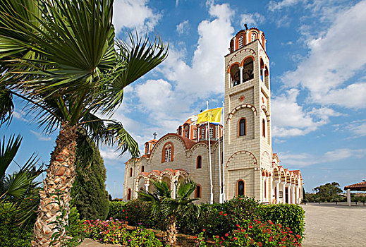 教堂,靠近,塞浦路斯南部,塞浦路斯
